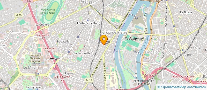 localisation de l'entreprise MONSIEUR HMED OKHNACH à TOULOUSE