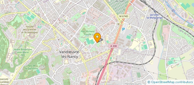 localisation de l'entreprise MONSIEUR HMID AKROUT  VANDUVRE-LES-NANCY