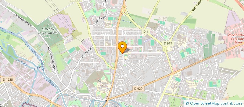 localisation de l'entreprise MONSIEUR HMIDA EL MORABIT  AMIENS