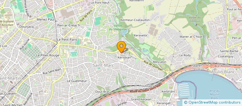 localisation de l'entreprise MONSIEUR HMIDA HAJJI à BREST