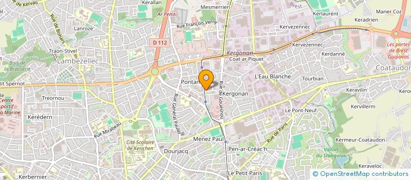 localisation de l'entreprise MONSIEUR HMIDA KHCHACH à BREST