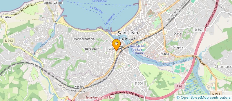 localisation de l'entreprise MONSIEUR HMIMA JAWAD à CIBOURE