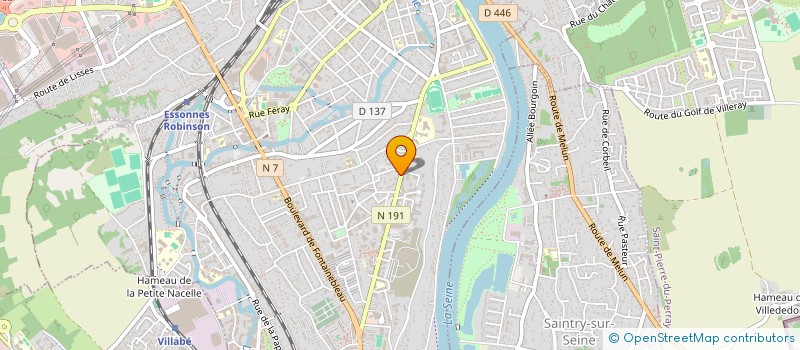 localisation de l'entreprise MONSIEUR HMIMA JAWAD  CORBEIL-ESSONNES