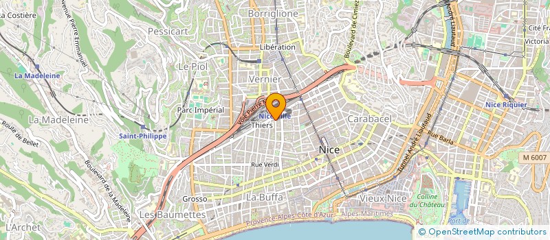 localisation de l'entreprise MONSIEUR HNIA CHERNI à NICE