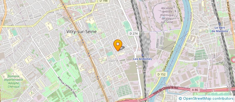 localisation de l'entreprise MONSIEUR HOAI NGUYEN à VITRY-SUR-SEINE