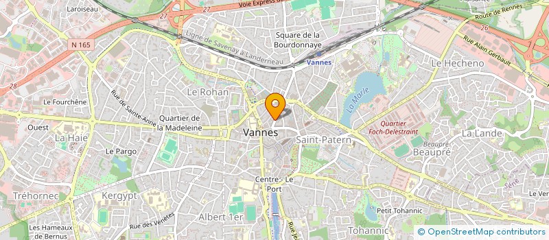 localisation de l'entreprise MONSIEUR HOANG-ALEXANDRE LE à VANNES