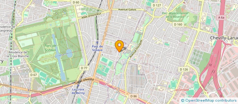 localisation de l'entreprise MONSIEUR HOANG CUONG BUI à ANTONY