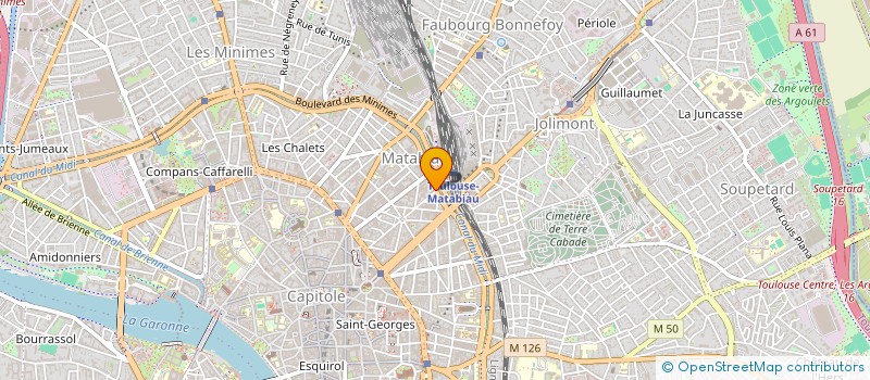 localisation de l'entreprise MONSIEUR HOANG DUC TRI CHAU  TOULOUSE