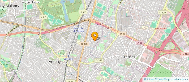 localisation de l'entreprise MONSIEUR HOANG LE à ANTONY