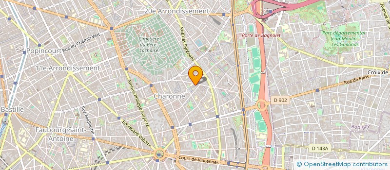 localisation de l'entreprise MONSIEUR HOANG NGUYEN  PARIS