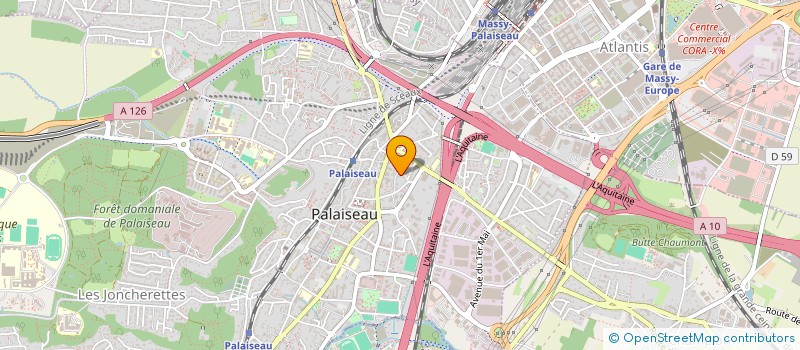 localisation de l'entreprise MONSIEUR HOANG NGUYEN à PALAISEAU