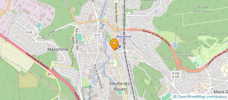 localisation de l'entreprise MONSIEUR HOANG UONG DINH  MAROMME