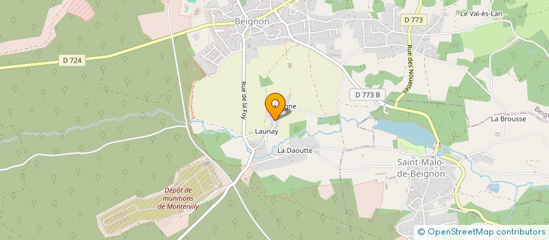 localisation de l'entreprise MONSIEUR HOARVIAN QUEMARD-DAGAUD  BEIGNON