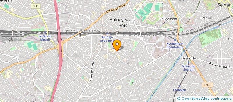 localisation de l'entreprise MONSIEUR HOCHE AUBERT à AULNAY-SOUS-BOIS