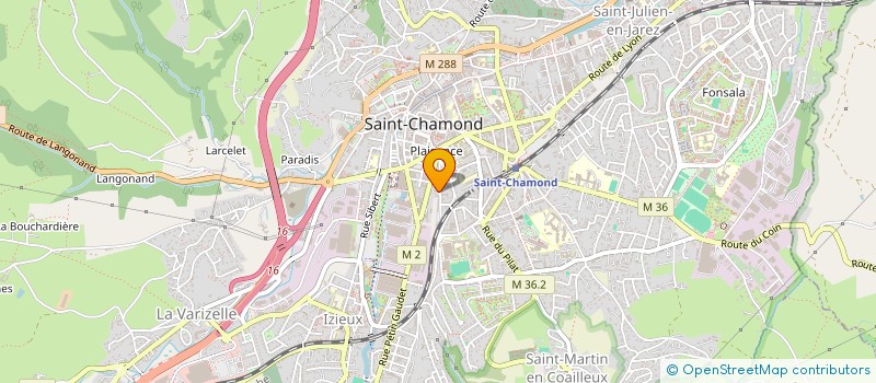 localisation de l'entreprise MONSIEUR HOCINE ABBAS à SAINT-CHAMOND