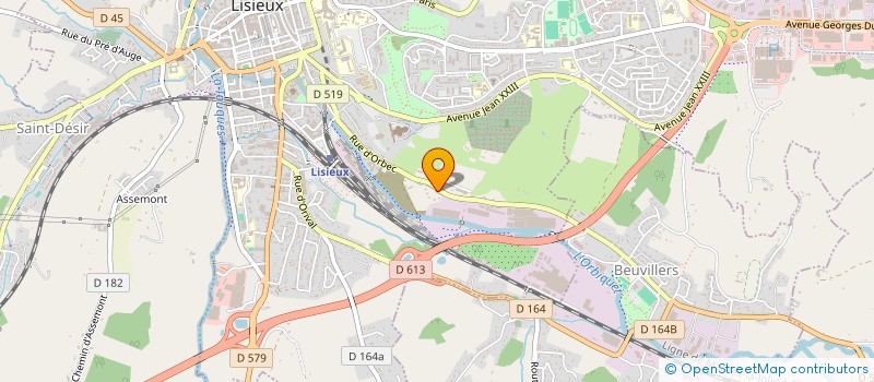 localisation de l'entreprise MONSIEUR HOCINE ABROUS à LISIEUX