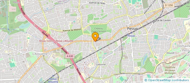 localisation de l'entreprise MONSIEUR HOCINE ADDAR à PESSAC