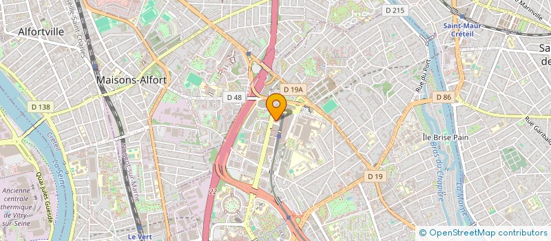 localisation de l'entreprise MONSIEUR HOCINE AIT DRIS  CRETEIL