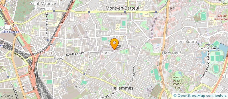 localisation de l'entreprise MONSIEUR HOCINE AKLI  MONS-EN-BARUL