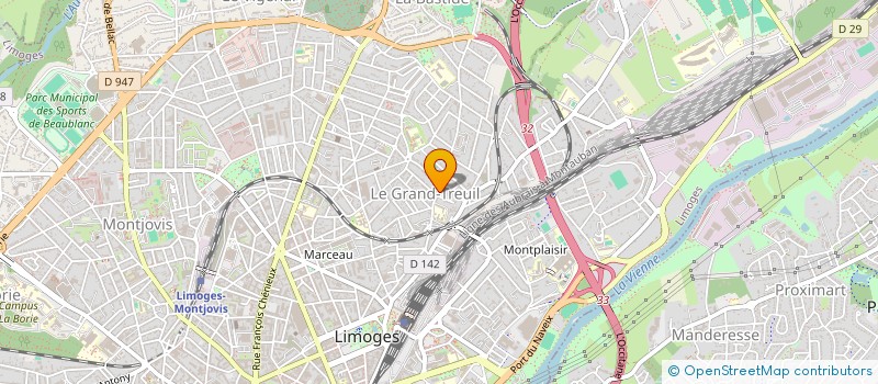 localisation de l'entreprise MONSIEUR HOCINE AMGHAR à LIMOGES