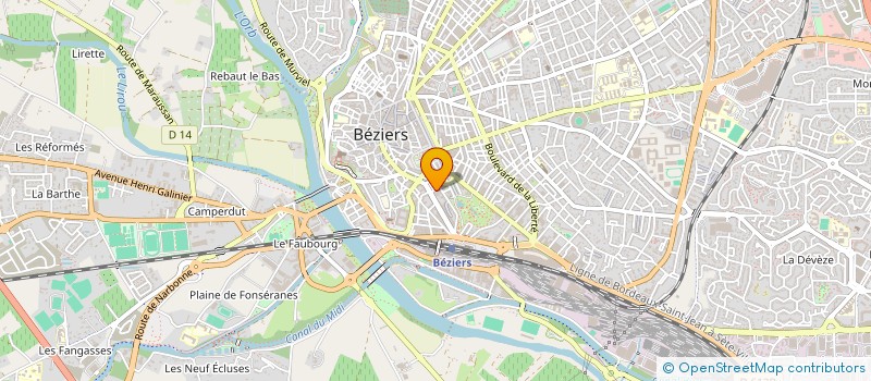 localisation de l'entreprise MONSIEUR HOCINE AMMIALI à BEZIERS