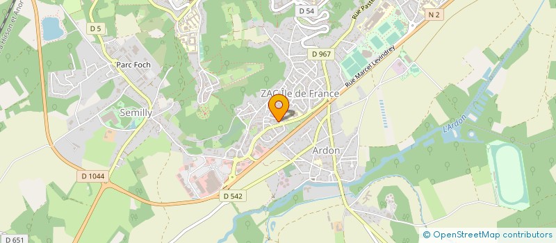 localisation de l'entreprise MONSIEUR HOCINE AMZIANE à LAON