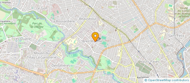 localisation de l'entreprise MONSIEUR HOCINE AOUANE à NANTES