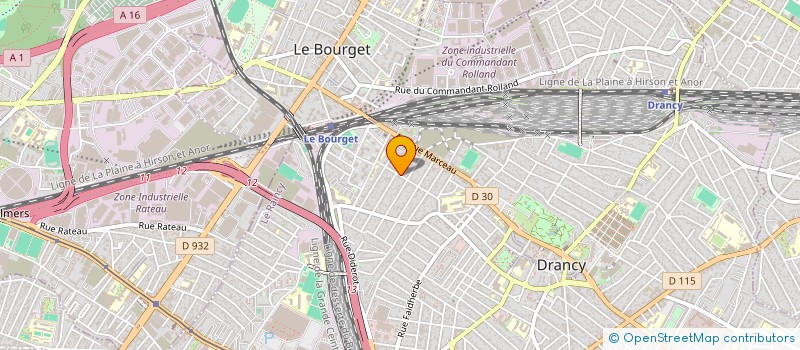 localisation de l'entreprise MONSIEUR HOCINE AOUISSI  DRANCY