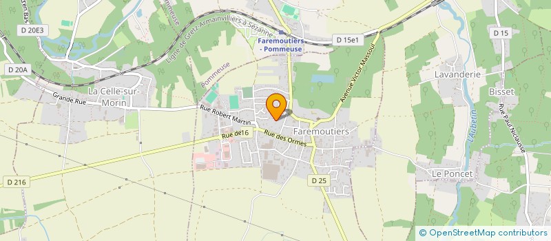 localisation de l'entreprise MONSIEUR HOCINE ARBAOUI à FAREMOUTIERS