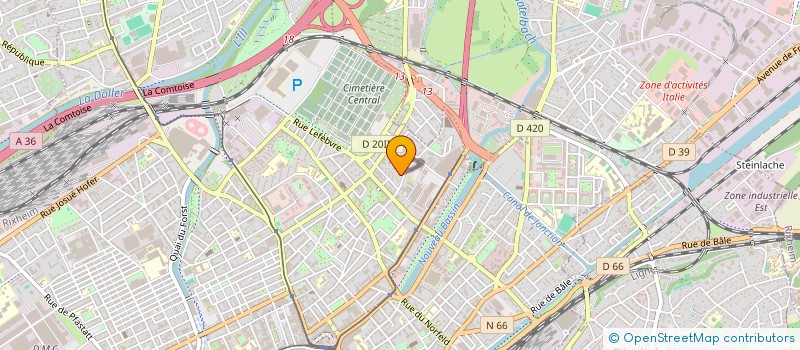 localisation de l'entreprise MONSIEUR HOCINE AYACHE  MULHOUSE