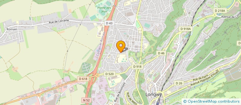 localisation de l'entreprise MONSIEUR HOCINE BEKDACHE à LONGWY