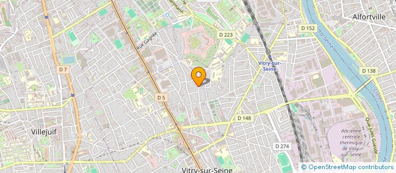 localisation de l'entreprise MONSIEUR HOCINE BEKKA à VITRY-SUR-SEINE