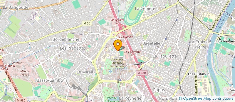 localisation de l'entreprise MONSIEUR HOCINE BELADJAL à TOULOUSE