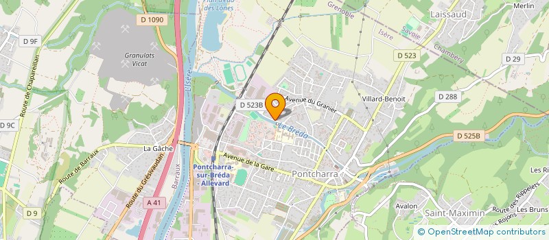 localisation de l'entreprise MONSIEUR HOCINE BENKREDDA  GRENOBLE