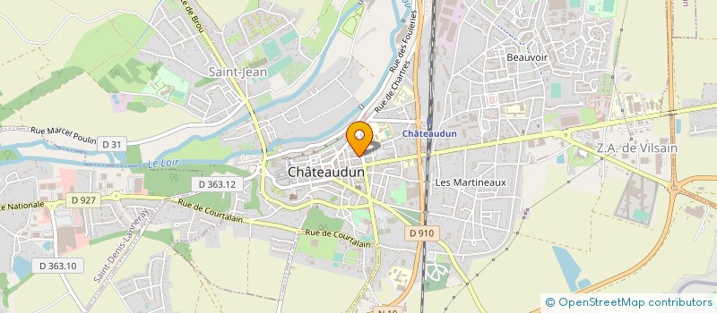 localisation de l'entreprise MONSIEUR HOCINE BENTABET à CHATEAUDUN
