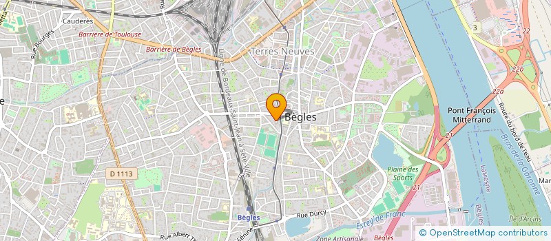 localisation de l'entreprise MONSIEUR HOCINE BEY à BEGLES