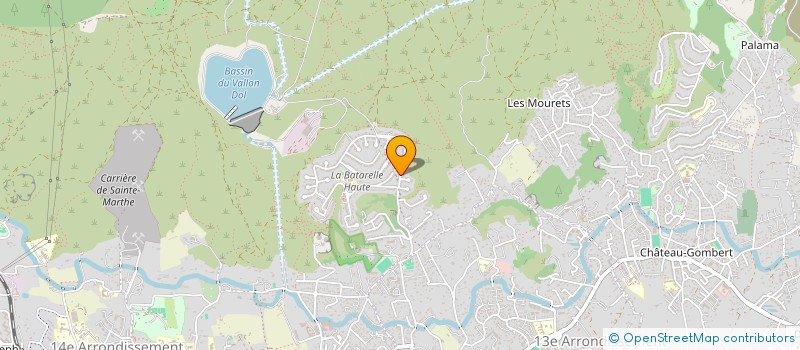 localisation de l'entreprise MONSIEUR HOCINE BEY  MARSEILLE 13EME