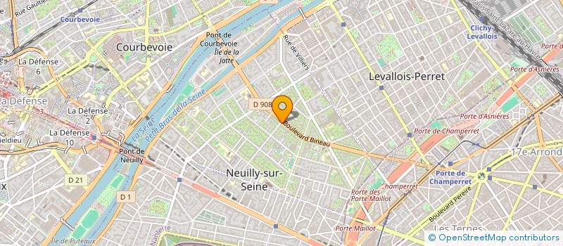 localisation de l'entreprise MONSIEUR HOCINE BOUDJEMA à NEUILLY-SUR-SEINE