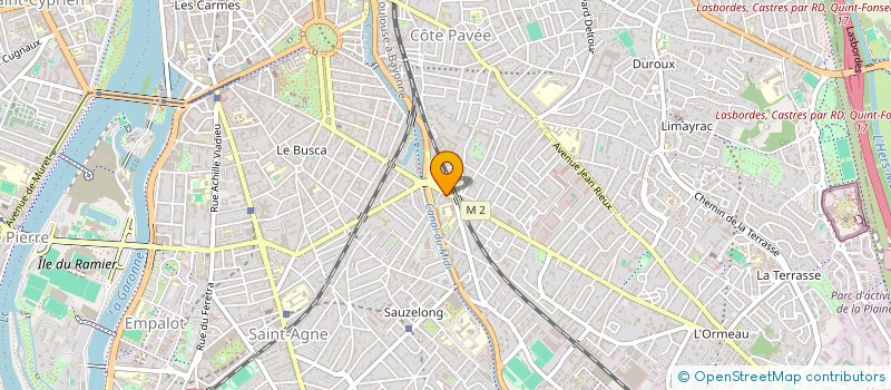 localisation de l'entreprise MONSIEUR HOCINE BOUKABCHA à TOULOUSE
