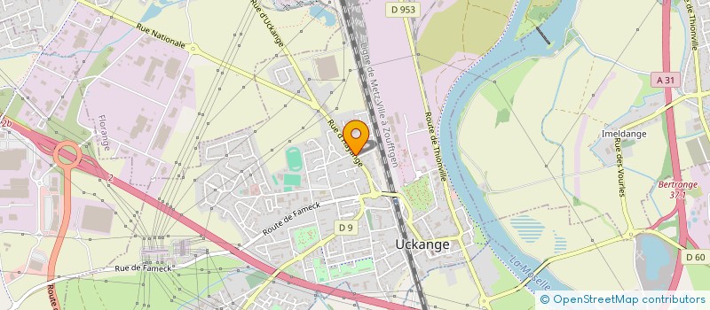 localisation de l'entreprise MONSIEUR HOCINE BOULBINA  UCKANGE