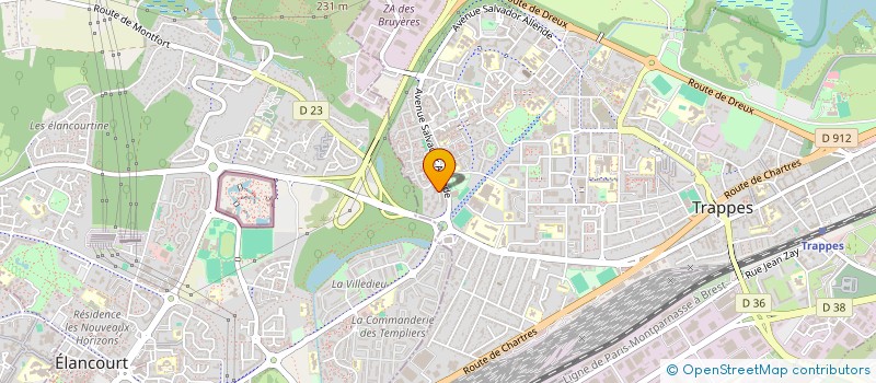 localisation de l'entreprise MONSIEUR HOCINE BOUSSAID à TRAPPES