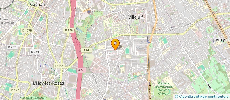 localisation de l'entreprise MONSIEUR HOCINE BOUZENAD  VILLEJUIF