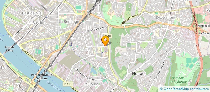 localisation de l'entreprise MONSIEUR HOCINE BROURI  FLOIRAC