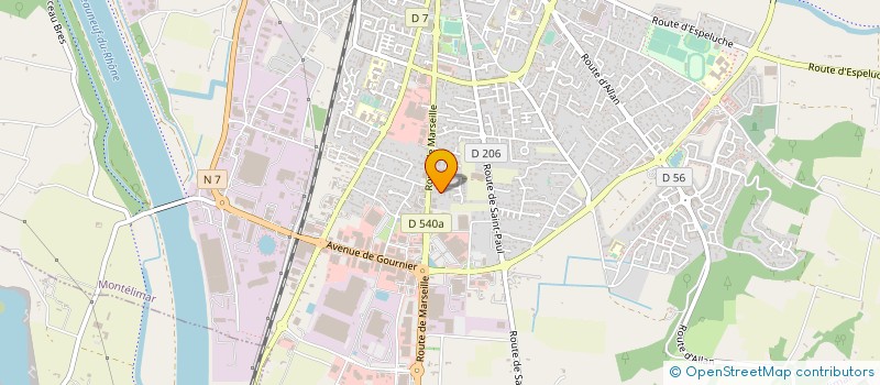 localisation de l'entreprise MONSIEUR HOCINE CHENAFI  MONTELIMAR