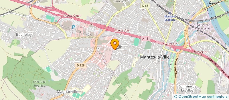 localisation de l'entreprise MONSIEUR HOCINE CHERAITIA  MANTES-LA-VILLE