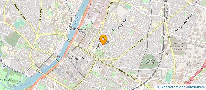localisation de l'entreprise MONSIEUR HOCINE DAHMANI à ANGERS
