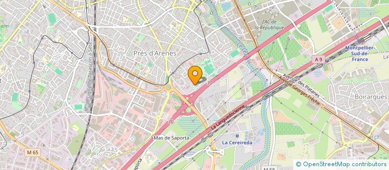 localisation de l'entreprise MONSIEUR HOCINE DIF à MONTPELLIER