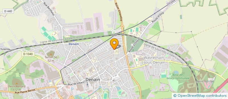 localisation de l'entreprise MONSIEUR HOCINE DJELMOUDI  DENAIN