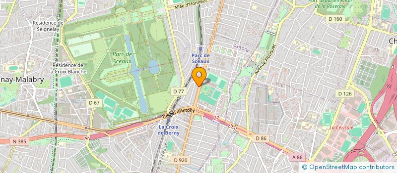 localisation de l'entreprise MONSIEUR HOCINE EL HADJEN à ANTONY