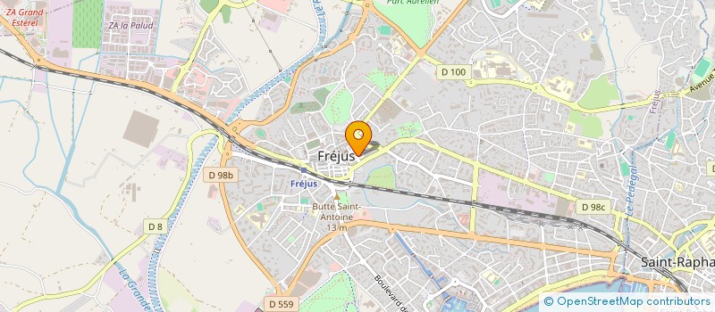 localisation de l'entreprise MONSIEUR HOCINE FADLI à FREJUS
